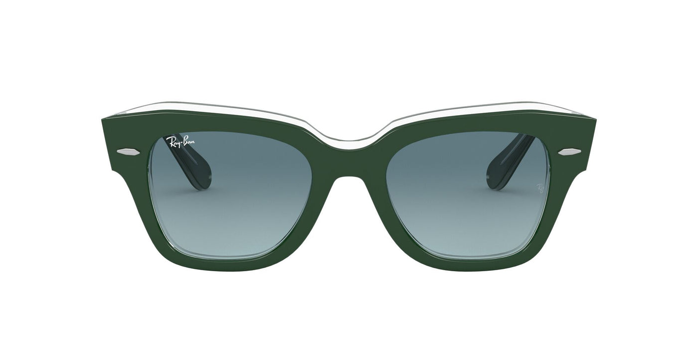 Ray-Ban State Street RB2186 Green/Blue Gradient #colour_green-blue-gradient