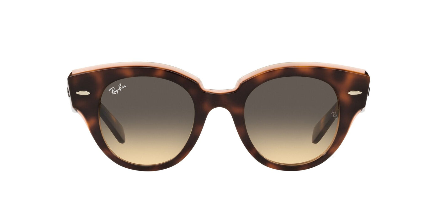 Ray-Ban Roundabout RB2192 Dark-Tortoise-Brown-Gradient #colour_dark-tortoise-brown-gradient