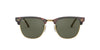 Ray-Ban Clubmaster RB3016 Dark-Tortoise-Green-Polarised #colour_dark-tortoise-green-polarised