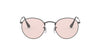 Ray-Ban Round Metal RB3447 Gunmetal/Pink Photochromic #colour_gunmetal-pink-photochromic