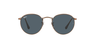 Ray-Ban Round Metal RB3447 Brown-Blue #colour_brown-blue