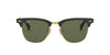 Ray-Ban ALUMINUM CLUBMASTER RB3507 Black/Green Polarised #colour_black-green-polarised