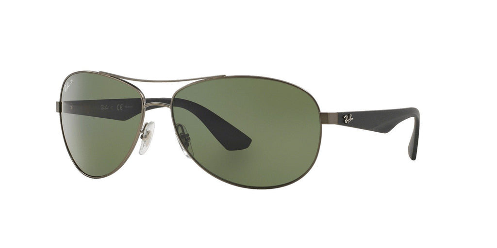 Ray-Ban RB3526 Gunmetal/Green #colour_gunmetal-green