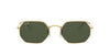 Ray-Ban Octagonal Legend RB3556 Gold/Green #colour_gold-green