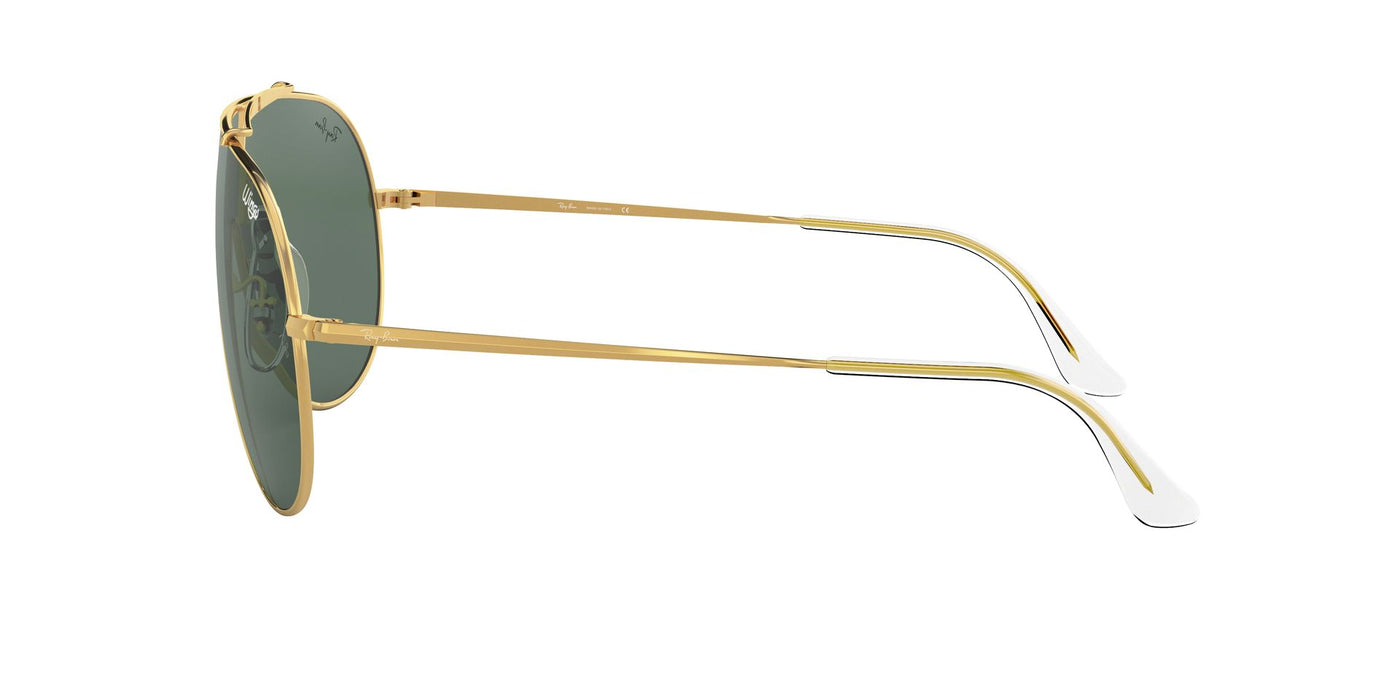 Ray-Ban RB3597 Gold/Green #colour_gold-green