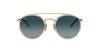 Ray-Ban RB3647N Gold-Blue-Gradient #colour_gold-blue-gradient