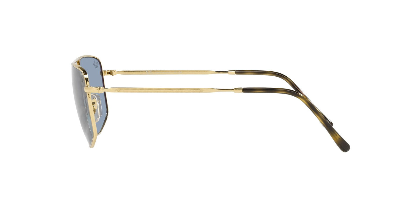 Ray-Ban RB3666 Gold-Blue #colour_gold-blue