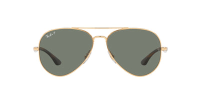 Ray-Ban RB3675 Gold/Green Polarised #colour_gold-green-polarised