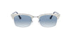 Ray-Ban Clubmaster Square RB3916 Grey/Blue Gradient #colour_grey-blue-gradient