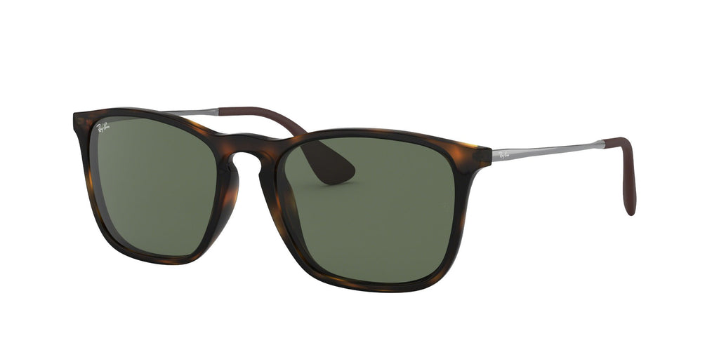 Ray-Ban Chris RB4187 Light-Tortoise-Green #colour_light-tortoise-green