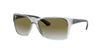 Ray-Ban RB4331 Crystal/Green Gradient #colour_crystal-green-gradient