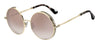 Jimmy Choo Goldy/S Gold/Brown Mirror #colour_gold-brown-mirror