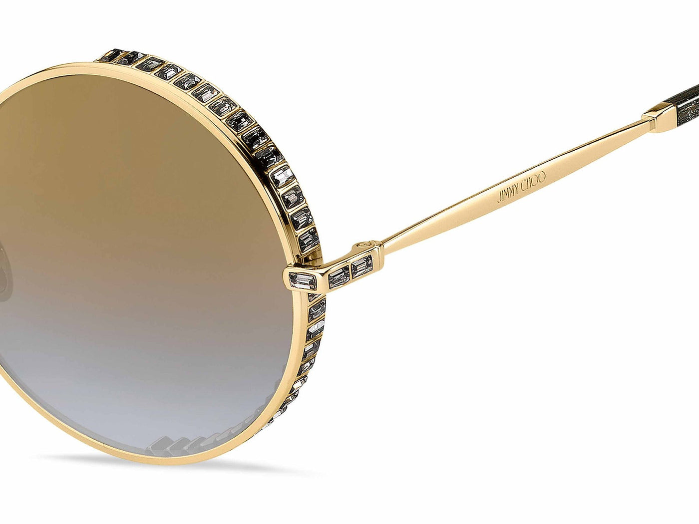 Jimmy Choo Goldy/S Gold-Gold-Mirror #colour_gold-gold-mirror