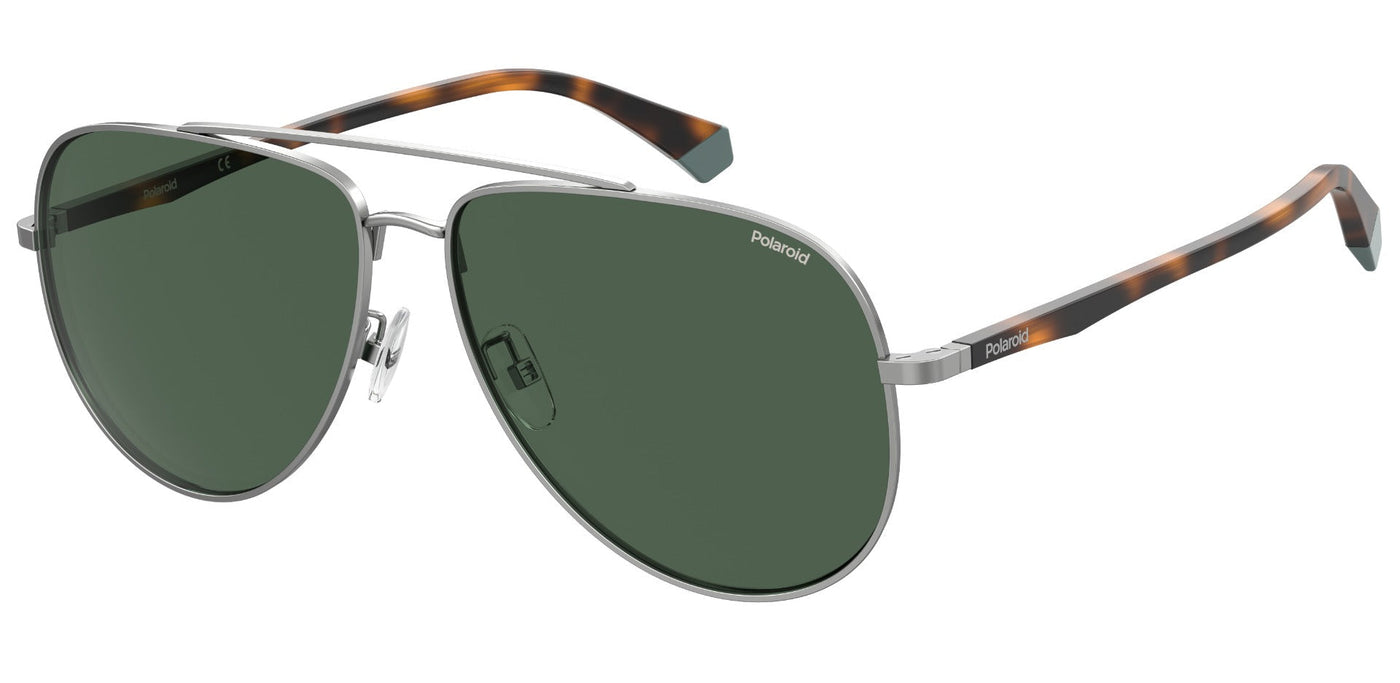 Polaroid PLD2105/G/S Gunmetal-Green-Polarised #colour_gunmetal-green-polarised