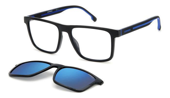 Carrera CA8061/CS Black Blue/Blue  Polarised #colour_black-blue-blue-polarised