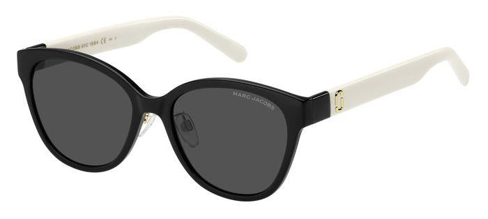 Marc Jacobs Marc 648/G/S Black White/Grey #colour_black-white-grey