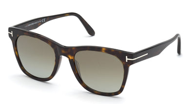 Tom Ford Brooklyn TF833 Dark Tortoise/Green Mirror #colour_dark-tortoise-green-mirror