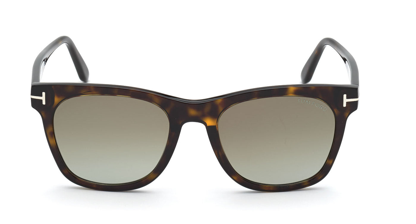 Tom Ford Brooklyn TF833 Dark Tortoise/Green Mirror #colour_dark-tortoise-green-mirror