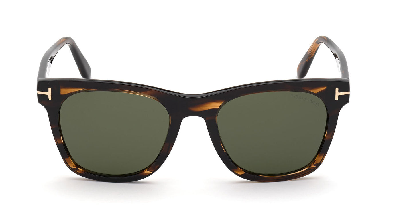 Tom Ford Brooklyn TF833 Dark Tortoise/Green #colour_dark-tortoise-green