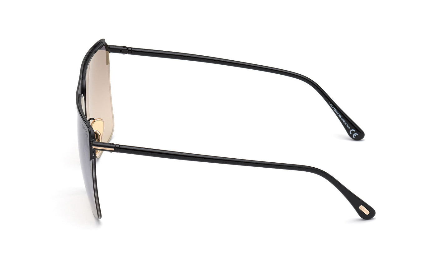 Tom Ford Sofi TF840 Black/Grey Mirror #colour_black-grey-mirror