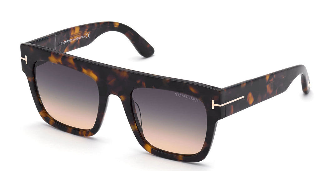 Tom Ford Renee TF847 Dark Tortoise/Grey Gradient #colour_dark-tortoise-grey-gradient