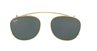 Ray-Ban Clip-On RB6317C Gold-Green #colour_gold-green