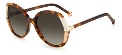 Carolina Herrera CH 0051/S Havana Ivory/Brown Gradient #colour_havana-ivory-brown-gradient