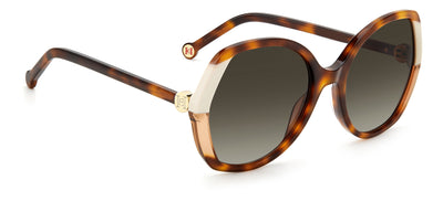 Carolina Herrera CH 0051/S Havana Ivory/Brown Gradient #colour_havana-ivory-brown-gradient