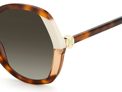 Carolina Herrera CH 0051/S Havana Ivory/Brown Gradient #colour_havana-ivory-brown-gradient