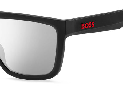 Boss 1451/S Matte Black Blue/Silver Mirror #colour_matte-black-blue-silver-mirror