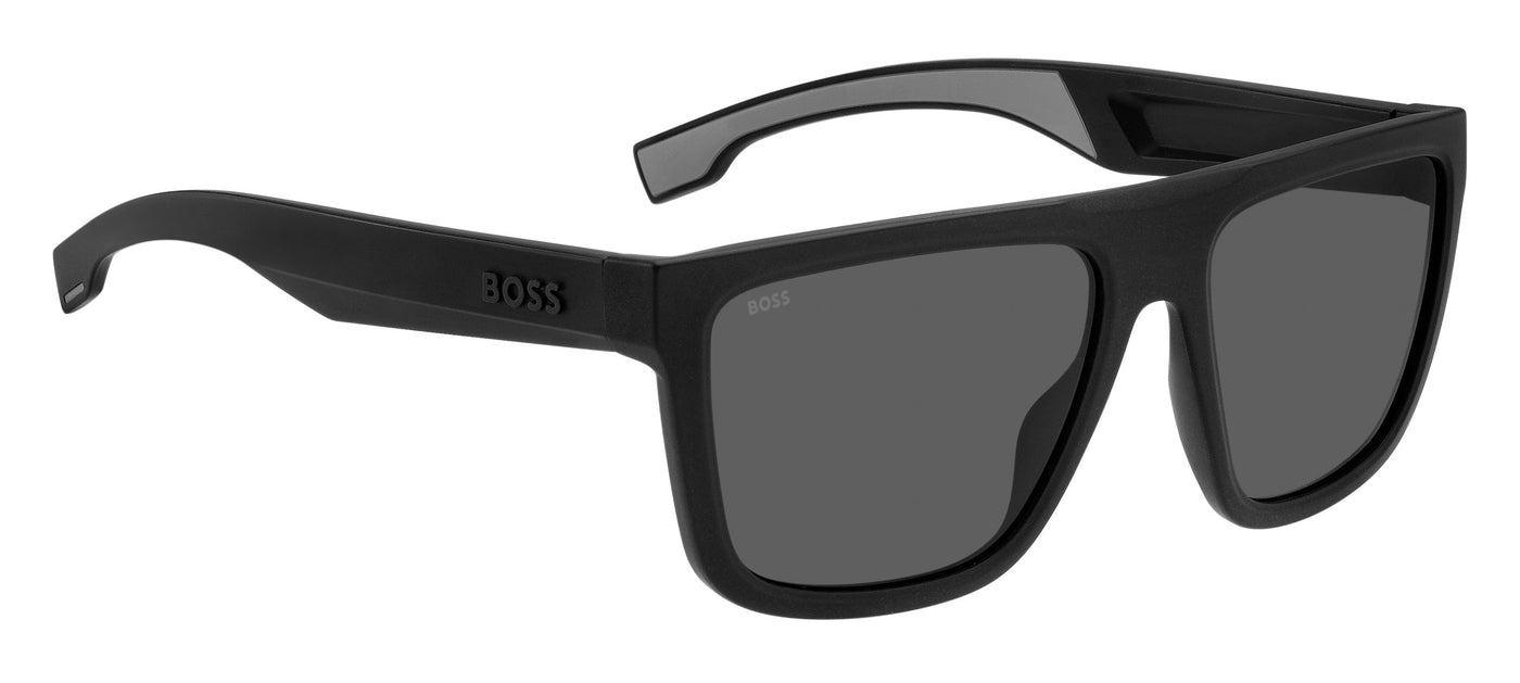 Boss 1451/S Matte Black Grey/Grey #colour_matte-black-grey-grey