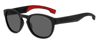Boss 1452/S Matte Black Red/Polarised Grey #colour_matte-black-red-polarised-grey