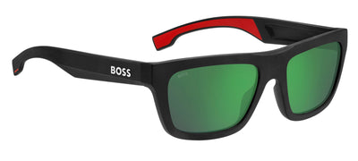 Boss 1450/S Matte Black Red/Green Mirror #colour_matte-black-red-green-mirror