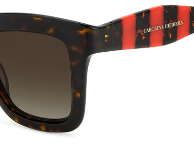 Carolina Herrera HER 0087/S Havana Red/Brown Gradient #colour_havana-red-brown-gradient