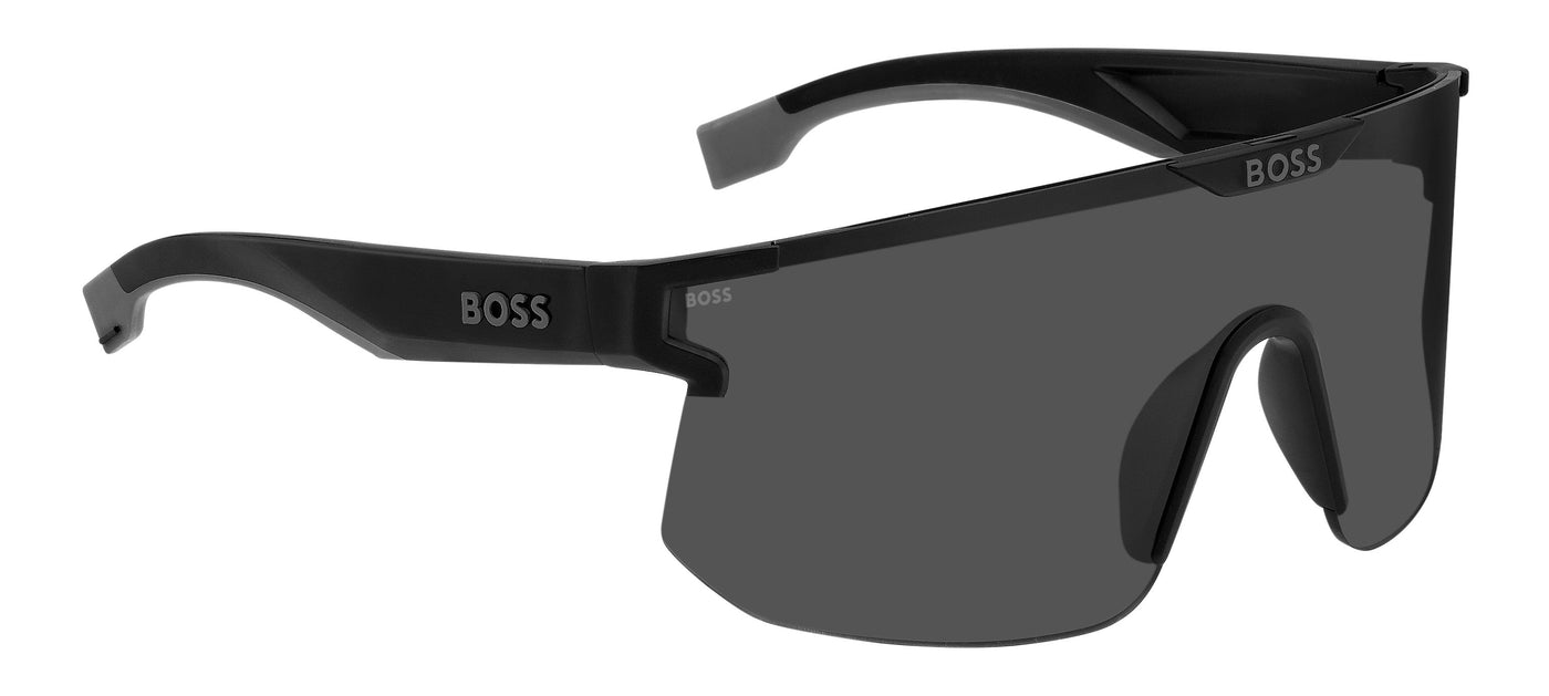 Boss 1499/S Matte Black Grey/Grey Hight Contrast #colour_matte-black-grey-grey-hight-contrast