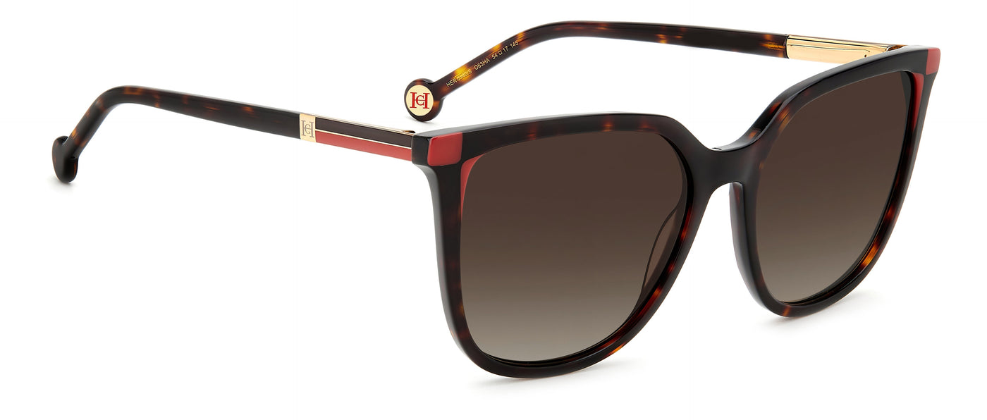 Carolina Herrera HER 0140/S Havana Red/Brown Gradient #colour_havana-red-brown-gradient