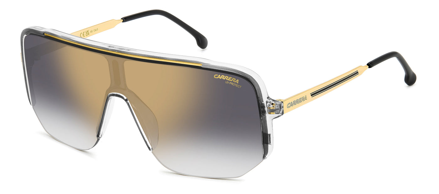 Carrera 1060/S Grey Crystal/Grey Gold Gradient Mirror #colour_grey-crystal-grey-gold-gradient-mirror