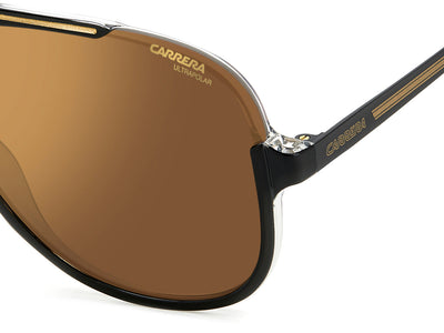 Carrera 1059/S Black Brown/Gold Polarised #colour_black-brown-gold-polarised