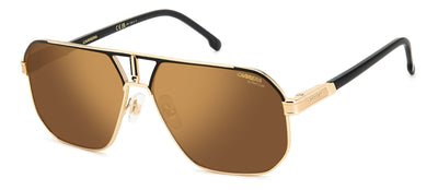 Carrera 1062/S Matte Black Gold/Gold Polarised #colour_matte-black-gold-gold-polarised