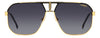 Carrera 1062/S Matte Black Gold Black/Dark Grey Gradient #colour_matte-black-gold-black-dark-grey-gradient