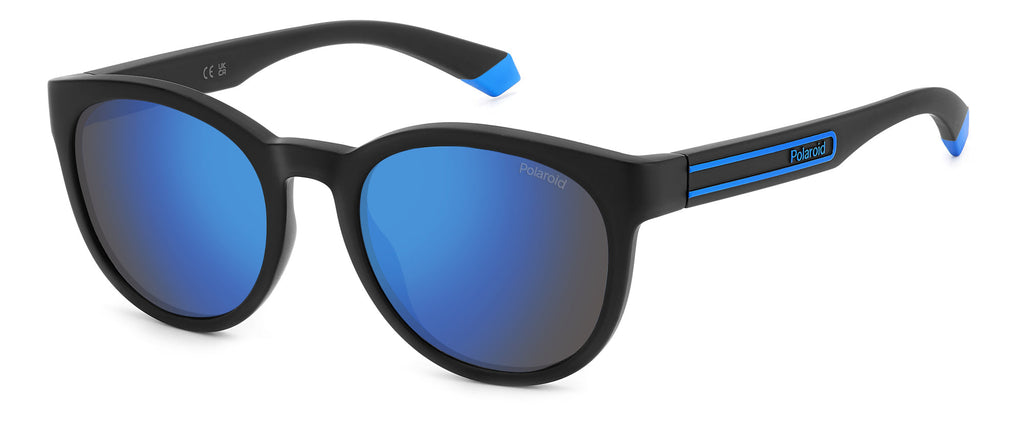 Polaroid PLD2150/S Blak Azure/Blue Mirror Polarised #colour_blak-azure-blue-mirror-polarised