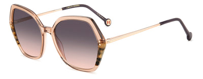 Carolina Herrera HER 0185/S Nude Havana/Grey Fuchsia #colour_nude-havana-grey-fuchsia