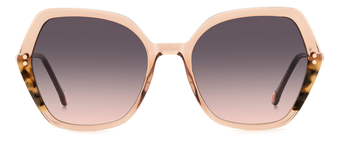 Carolina Herrera HER 0185/S Nude Havana/Grey Fuchsia #colour_nude-havana-grey-fuchsia