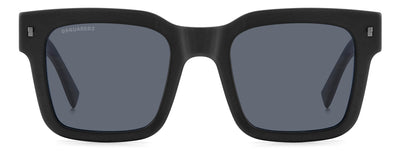 DSQUARED2 ICON 0010/S Matte Black/Grey #colour_matte-black-grey