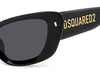 DSQUARED2 D2 0118/S Black/Grey #colour_black-grey