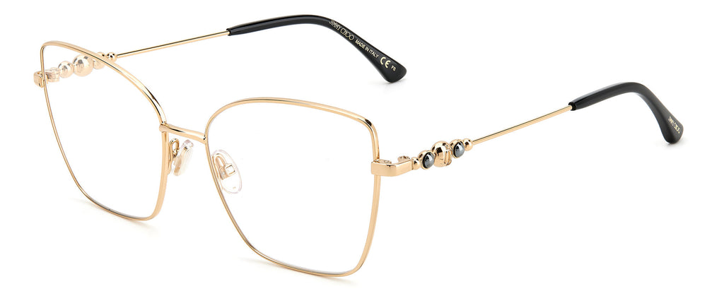 Jimmy Choo JC357 Gold Black #colour_gold-black