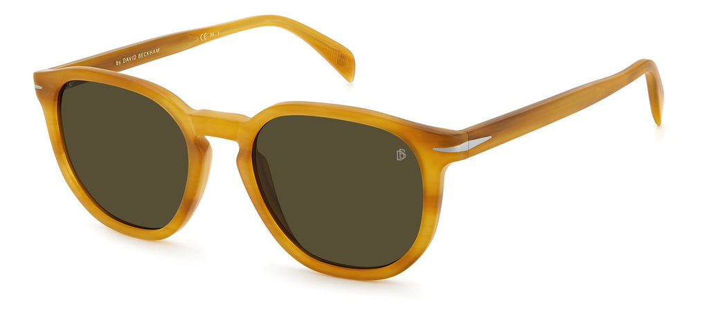 David Beckham DB1099/S Havana-Honey/Green #colour_havana-honey-green