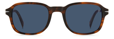 David Beckham DB1100/S Brown Horn/Blue #colour_brown-horn-blue