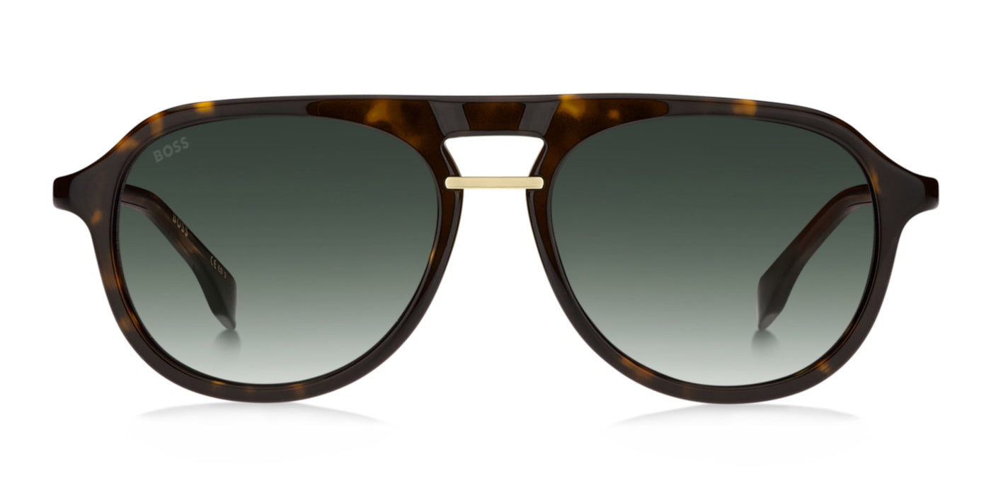 Boss 1435/S Havana/Green Gradient #colour_havana-green-gradient