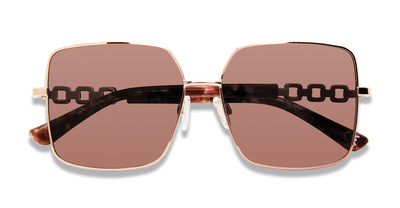 Prive Revaux Viva La Vida/S Rose Gold/Pink Polarised #colour_rose-gold-pink-polarised